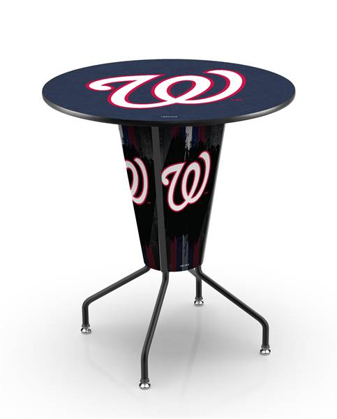 Washington Nationals 42 inch Tall Indoor Lighted Pub Table