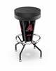 Arizona Diamondbacks 30 inch Lighted Bar Stool with Black Wrinkle Finish