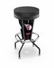 Cleveland Guardians 30 inch Lighted Bar Stool with Black Wrinkle Finish