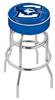  Creighton 25" Double-Ring Swivel Counter Stool with Chrome Finish   