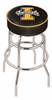  Idaho 25" Double-Ring Swivel Counter Stool with Chrome Finish   