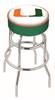  Miami (FL) 25" Double-Ring Swivel Counter Stool with Chrome Finish   