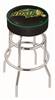  North Dakota State 25" Double-Ring Swivel Counter Stool with Chrome Finish   