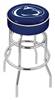  Penn State 25" Double-Ring Swivel Counter Stool with Chrome Finish   