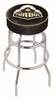  Purdue 25" Double-Ring Swivel Counter Stool with Chrome Finish   