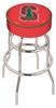  Stanford 25" Double-Ring Swivel Counter Stool with Chrome Finish   