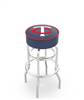  Minnesota Twins 30" Doubleing Swivel Bar Stool with Chrome Finish   