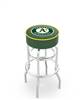  Oakland Athletics 30" Doubleing Swivel Bar Stool with Chrome Finish   