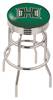 Hawaii 25" Double-Ring Swivel Counter Stool with Chrome Finish  