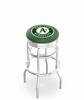  Oakland Athletics 25" Doubleing Swivel Counter Stool with Chrome Finish  