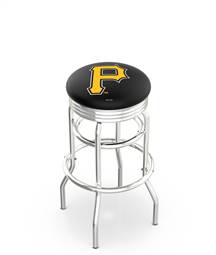  Pittsburgh Pirates 25" Doubleing Swivel Counter Stool with Chrome Finish  