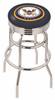  U.S. Navy 25" Double-Ring Swivel Counter Stool with Chrome Finish  