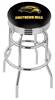  Southern Miss 25" Double-Ring Swivel Counter Stool with Chrome Finish  