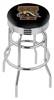  Western Michigan 25" Double-Ring Swivel Counter Stool with Chrome Finish  