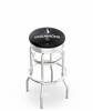 Vegas Golden Knights - 2023 Stanley Cup Champions  30" Double-Ring Swivel Bar Stool with Chrome Finish    