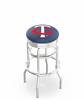  Minnesota Twins 30" Doubleing Swivel Bar Stool with Chrome Finish  