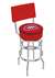 Montreal Canadiens 25" Double-Ring Swivel Counter Stool with Chrome Finish   