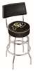  Colorado 25" Double-Ring Swivel Counter Stool with Chrome Finish  