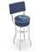  Seattle Mariners 25" Doubleing Swivel Counter Stool with Chrome Finish  