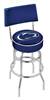  Penn State 25" Double-Ring Swivel Counter Stool with Chrome Finish  