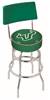  South Florida 25" Double-Ring Swivel Counter Stool with Chrome Finish  