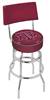  Texas A&M 25" Double-Ring Swivel Counter Stool with Chrome Finish  