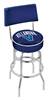  Villanova 25" Double-Ring Swivel Counter Stool with Chrome Finish  