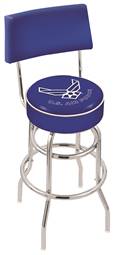  U.S. Air Force 30" Double-Ring Swivel Bar Stool with Chrome Finish  