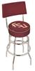  Florida State (Script) 30" Double-Ring Swivel Bar Stool with Chrome Finish  