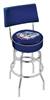  Gonzaga 30" Double-Ring Swivel Bar Stool with Chrome Finish  