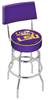  Louisiana State 30" Double-Ring Swivel Bar Stool with Chrome Finish  