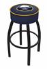 Buffalo Sabres 25" Swivel Counter Stool with Black Wrinkle Finish   