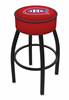 Montreal Canadiens 25" Swivel Counter Stool with Black Wrinkle Finish   