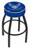  U.S. Air Force 25" Swivel Counter Stool with Black Wrinkle Finish   