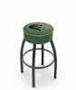  UAB 25" Swivel Counter Stool with Black Wrinkle Finish   