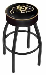  Colorado 25" Swivel Counter Stool with Black Wrinkle Finish   