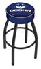  Connecticut 25" Swivel Counter Stool with Black Wrinkle Finish   