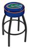  Florida 25" Swivel Counter Stool with Black Wrinkle Finish   