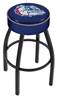  Gonzaga 25" Swivel Counter Stool with Black Wrinkle Finish   