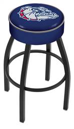  Gonzaga 25" Swivel Counter Stool with Black Wrinkle Finish   