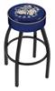  Georgetown 25" Swivel Counter Stool with Black Wrinkle Finish   