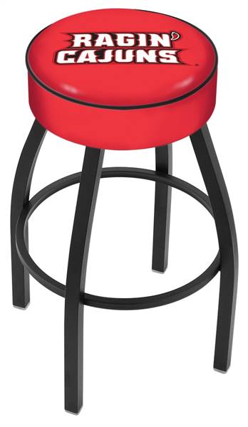  Louisiana-Lafayette 25" Swivel Counter Stool with Black Wrinkle Finish   