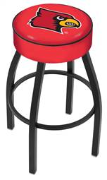  Louisville 25" Swivel Counter Stool with Black Wrinkle Finish   