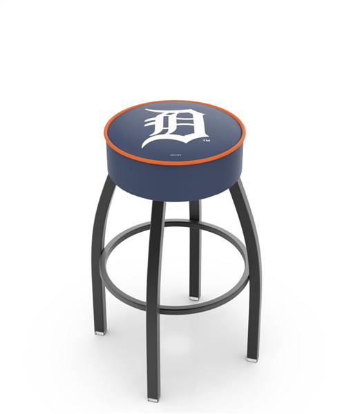  Detroit Tigers 25" Swivel Counter Stool with Black Wrinkle Finish   