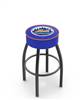  New York Mets 25" Swivel Counter Stool with Black Wrinkle Finish   