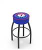  Texas Rangers 25" Swivel Counter Stool with Black Wrinkle Finish   