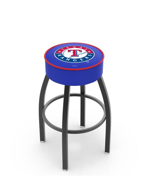  Texas Rangers 25" Swivel Counter Stool with Black Wrinkle Finish   