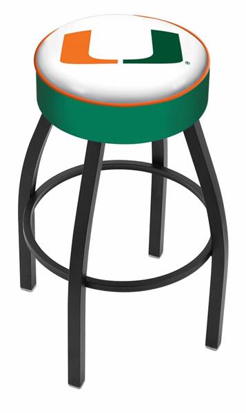  Miami (FL) 25" Swivel Counter Stool with Black Wrinkle Finish   