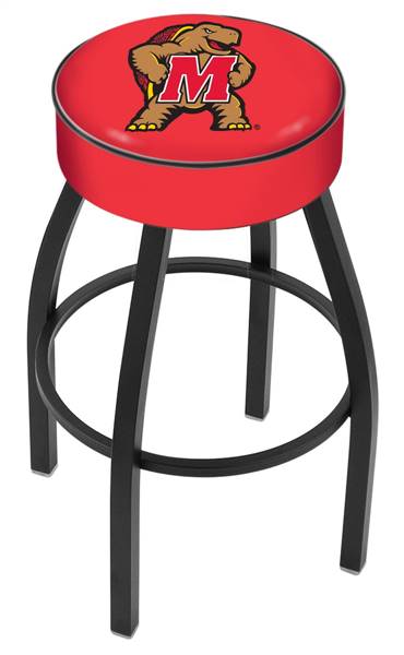  Maryland 25" Swivel Counter Stool with Black Wrinkle Finish   