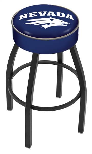  Nevada 25" Swivel Counter Stool with Black Wrinkle Finish   